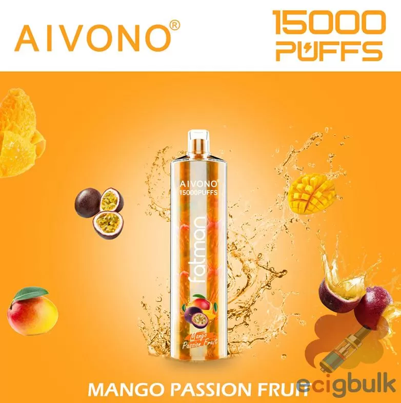 Aivono Fatman 15000 Disposable Vape | 15k Puffs & Rechargeable | 24mL Capacity - Image 2