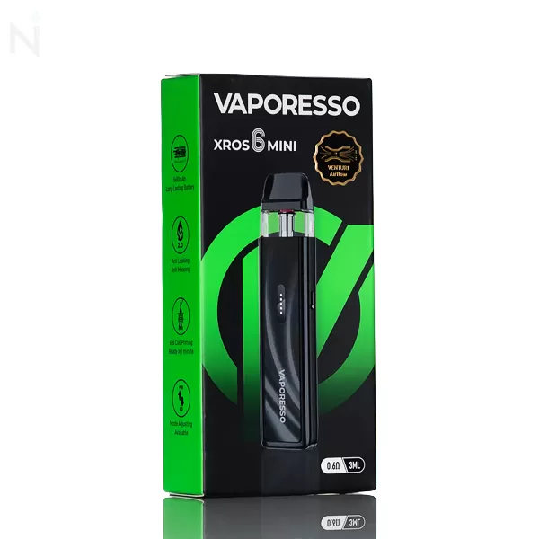 Vaporesso XROS 6 Mini 30W Pod System - Titanium Silver - Image 3