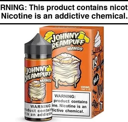 MANGO BY JOHNNY CREAMPUFF 100ML - Vapejuice