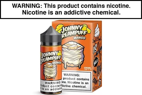 MANGO BY JOHNNY CREAMPUFF 100ML - Vapejuice