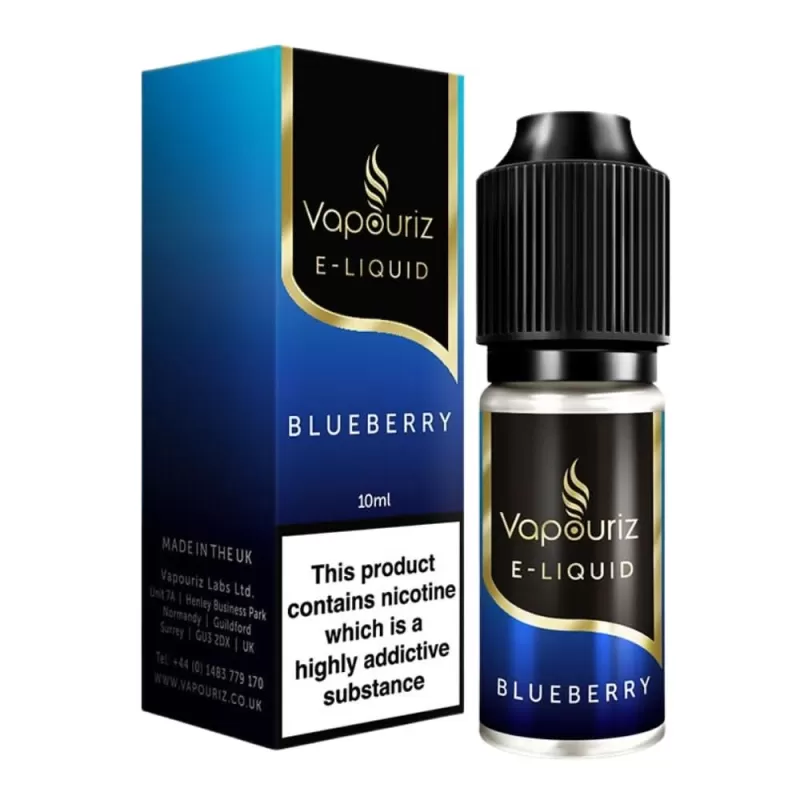 Blueberry E-Liquid by Vapouriz (10ml) - 6mg