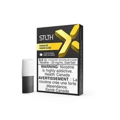 STLTH X POD PACK - Flavour#BANANA ICE>BLUE RASPBERRY CHERRY>CUBANO *LAST CALL*>DOUBLE MINT