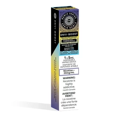 ENVI BOOST 1500 – BANANA BLACKBERRY MELON ICED
