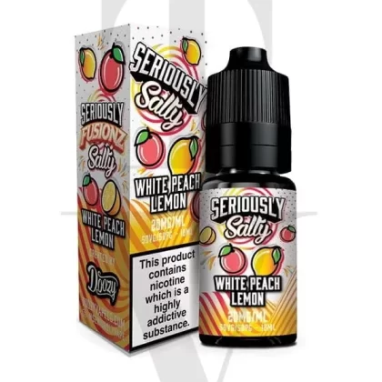 SERIOUSLY FUSIONZ SALTS WHITE PEACH LEMON