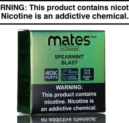 7 DAZE CLICKMATE MATES MAX RECHARGE 2% NIC DISPOSABLE POD - Vapejuice