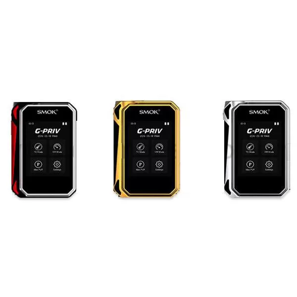 SMOK G-PRIV 220W Touch Screen TC Mod Battery - Gold