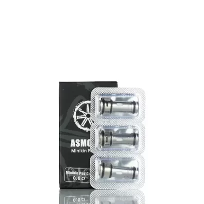 Asmodus Minikin Replacement Coils - Pack of 3 - 0.8 ohm