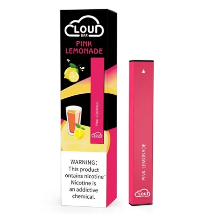 Cloud Bar Disposable Vape Long Lasting & Convenient (Pink Lemonade)