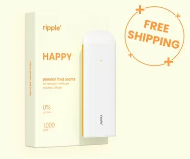 Ripple Vape – Happy – Nicotine Free