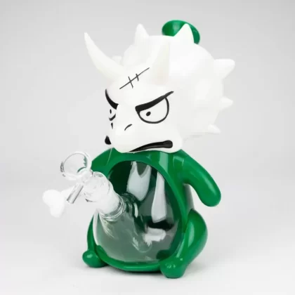 9″ Tricerapots Water Pipe