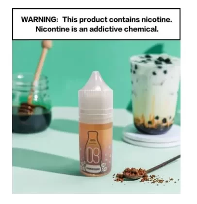 Number 9 Caramel Macchiato - By Number E liquid 30ml Saltnic