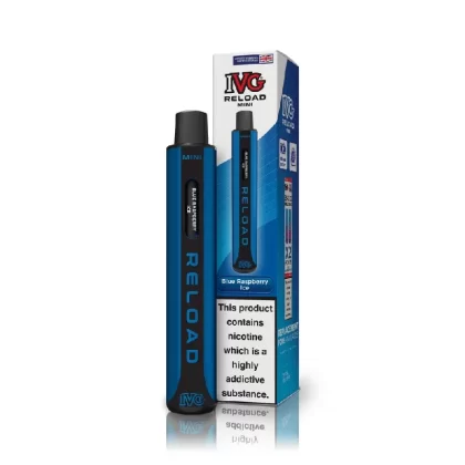 IVG Reload Mini Starter Kit Blue Raspberry Ice - Nicotine Strength#20mg