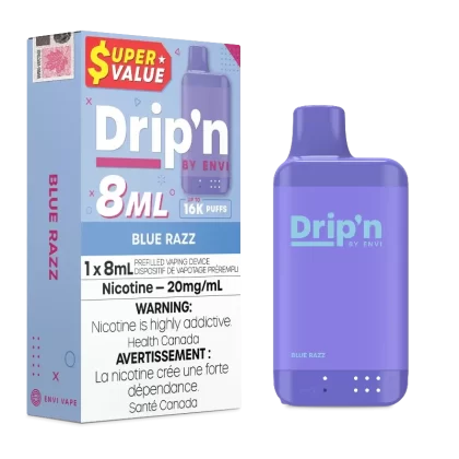 Drip’n 16k Value Series Disposable Vape – Blue Razz
