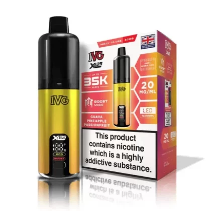 IVG XL 35K Prefilled Pod Kit Guava Pineapple Passionfruit - Strength#20mg
