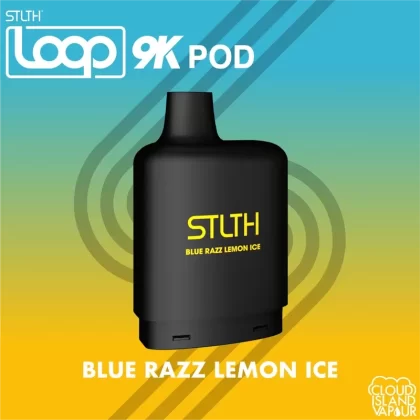 STLTH LOOP 9K Pod Pack – Blue Razz Lemon Ice