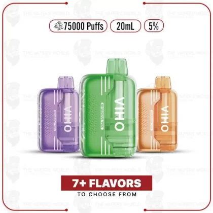 Viho Shadow Kit 75K Puff Disposable - Banana Icy, Clear