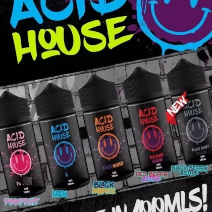Acid House E-liquid 100ml Shortfill 0mg