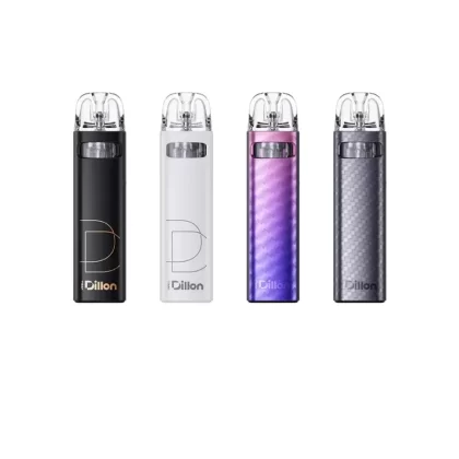 Uwell Dillon EM Pod Kit [CRC] - COLOUR#LUXURY BLACK GOLD>OFF WHITE MICRO ARC>PURPLE AURA QUARTZ>SILVER QUARTZ FIBER