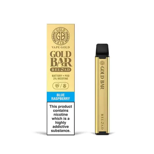 Gold Bar Reload Prefilled Pod Vape Kit - Lemon & Lime - Image 3