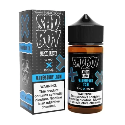 Sadboy Jam Line Blueberry Jam eJuice - Vape Product; Vape Product, Vape Product (372DFF)