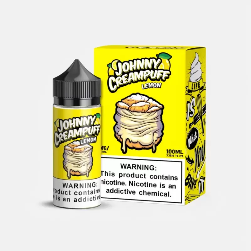 Lemon – Johnny Creampuff – 100mL – Made in USA – E-Liquid