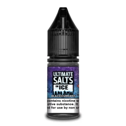 Ultimate Salts – On Ice: Blackcurrant – 10ml - Vapestorm Co