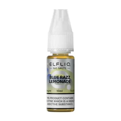 Blue Razz Lemonade By Elfbar Elfliq Nic Salt 10ml - 20mg