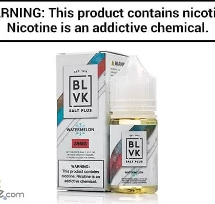 WATERMELON ICE BY BLVK UNICORN SALT 30ML - Vapejuice