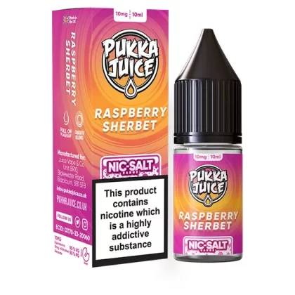 Pukka Juice Raspberry Sherbet Nic Salt E-Liquid - 10mg