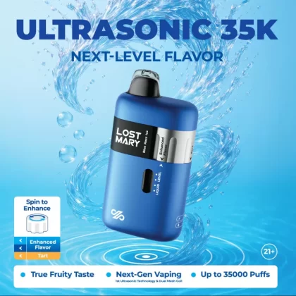 Lost Mary ULTRASONIC 35K Disposable Device - 35,000 Puffs - Strawberry Ice
