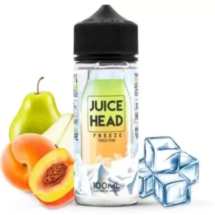JUICE HEAD FREEZE PEACH PEAR 100ML ( 3MG – 6MG ) - Vape Product, Vape Product