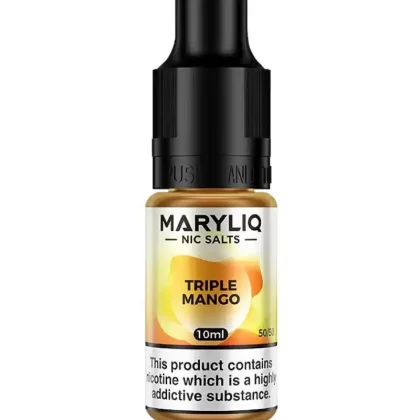 Lost Mary Maryliq Triple Mango Nic Salt Vape Juice - Strength