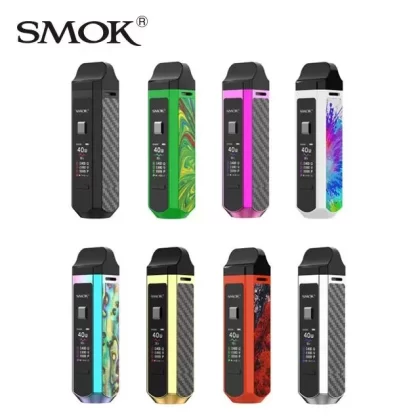 SMOK RPM40 Pod Mod Kit - Color#Black and 7-Color>Bright Black>Green>Orange>Prism Blue>Prism Chrome>Prism Gold>Prism Rainbow>Purple Red>Red Camouflage>Tiffany Blue>White>Gold Camouflage>Green