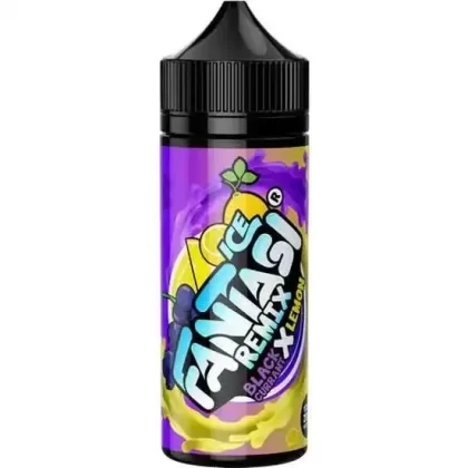 Fantasi Remix 100ml Shortfill E-Liquid - Flavour#Blue Raspberry x Lemonade>Blackcurrant x Grape Apple>Tropical x Thunder ICE>Blue Raspberry x Cherry ICE>Blackcurrant x Lemon ICE>Grape X Stra