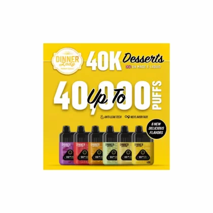 Dinner Lady 40K Desserts Anti-Leak Disposable Vape - Bangvapeaustralia