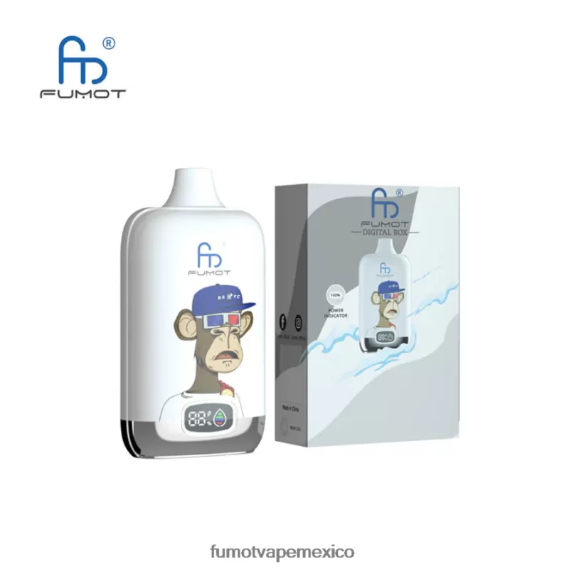 Fumot Digital Box vapeador desechable 12000 – 20ml (1 pieza) mango durazno H0XPTX140 Fumot Vape Flavors - Fumotvapemexico - Image 3