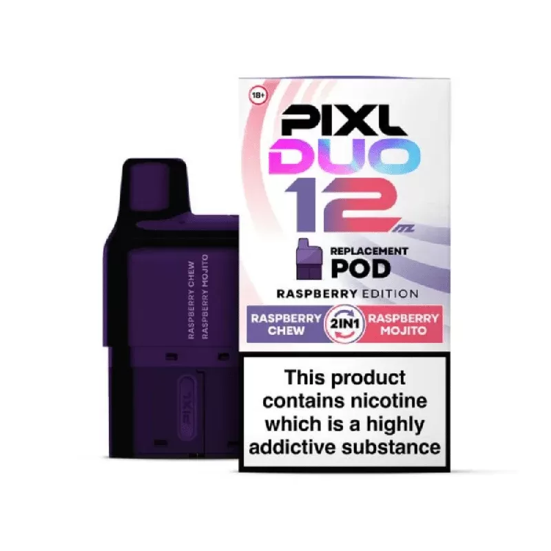 PIXL Duo 12 Prefilled Pod Raspberry Editon - Ecigpremium