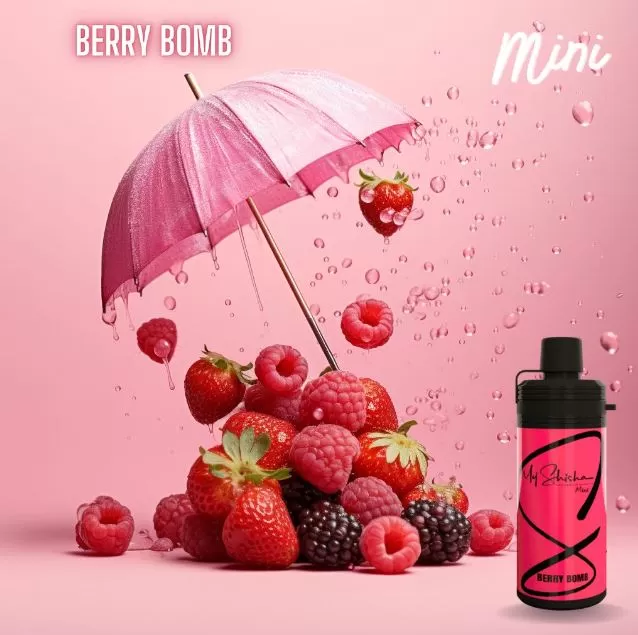MY SHISHA MINI MTL 7500 PUFFS DISPOSABLE POD - 3 mg / Black Ice - Image 3