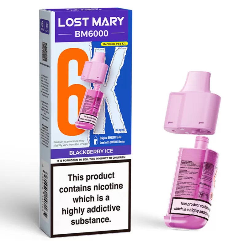 Lost Mary BM6000 Prefilled POD 10mg - Summer Grape - Image 2