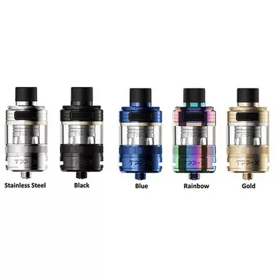 VooPoo TPP X Pod Tank - Color#Black>Blue>Gold>Rainbow>SS