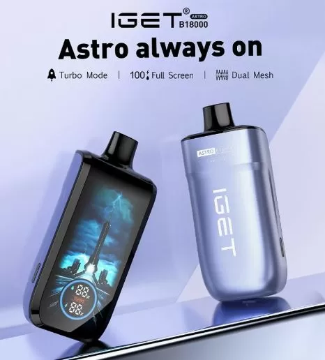 Iget Astro B18000 Disposable Vape (18,000 Puffs) - Watermelon Ice / 50 mg