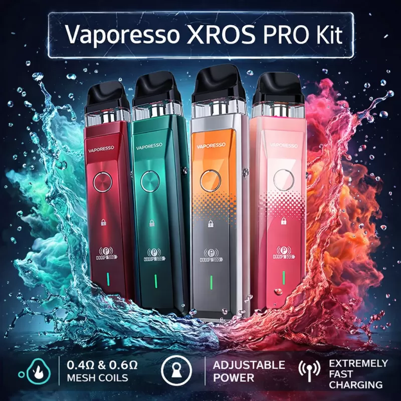 Vaporesso XROS PRO Kit - Silver - Vapeciga