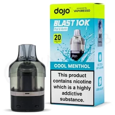 Cool Menthol Dojo Blast 10K Refill Pack - Ecigpremium