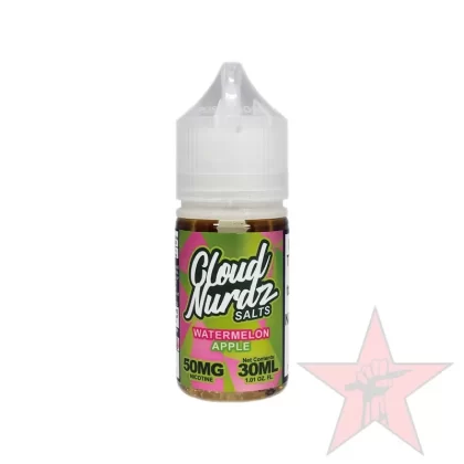 Cloud Nurdz – Watermelon Apple – Salt Nic – 30mL - Redstarvapor