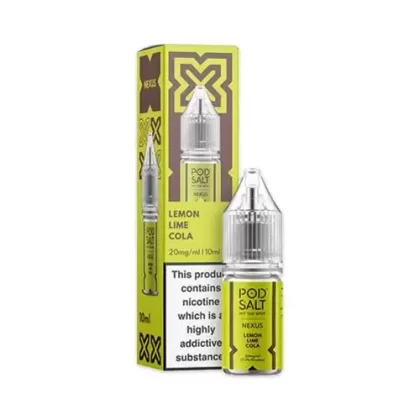 Pod Salt Nexus Lemon Lime Cola Nic Salt - 10mg - Vape Product