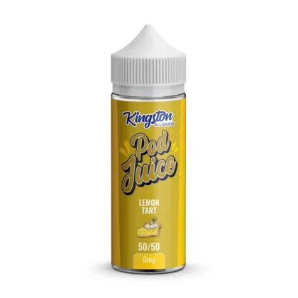 LEMON TART E LIQUID POD JUICE BY KINGSTON 100ML 50VG
