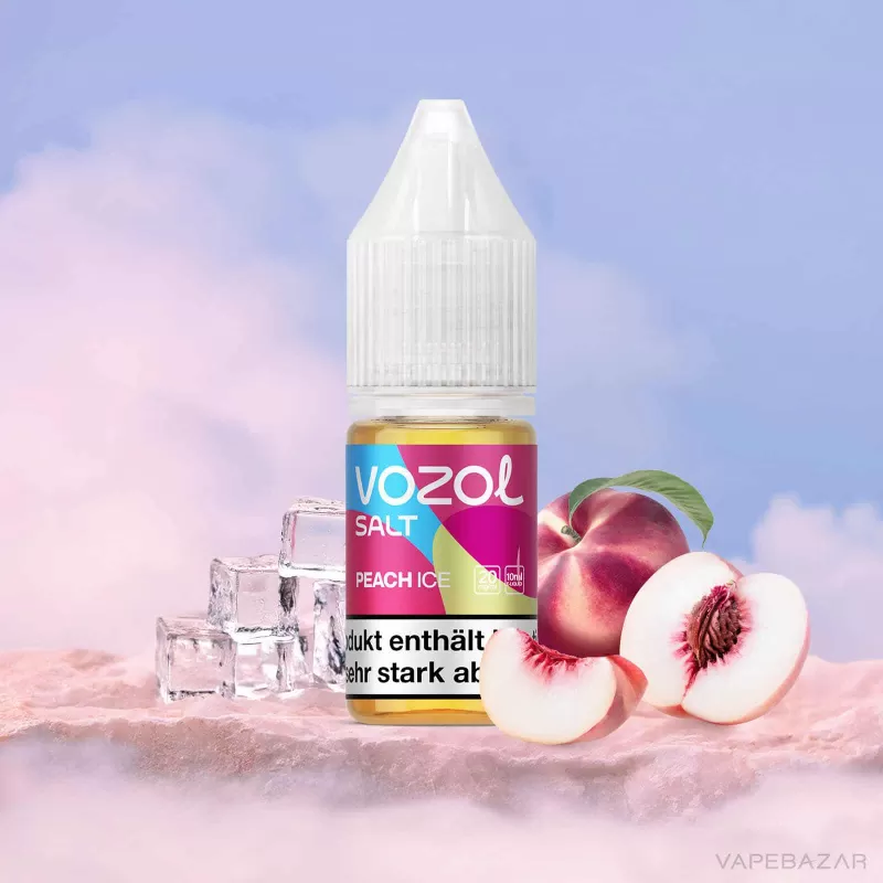 Vozol Liquid – Peach Ice - Vapebazar