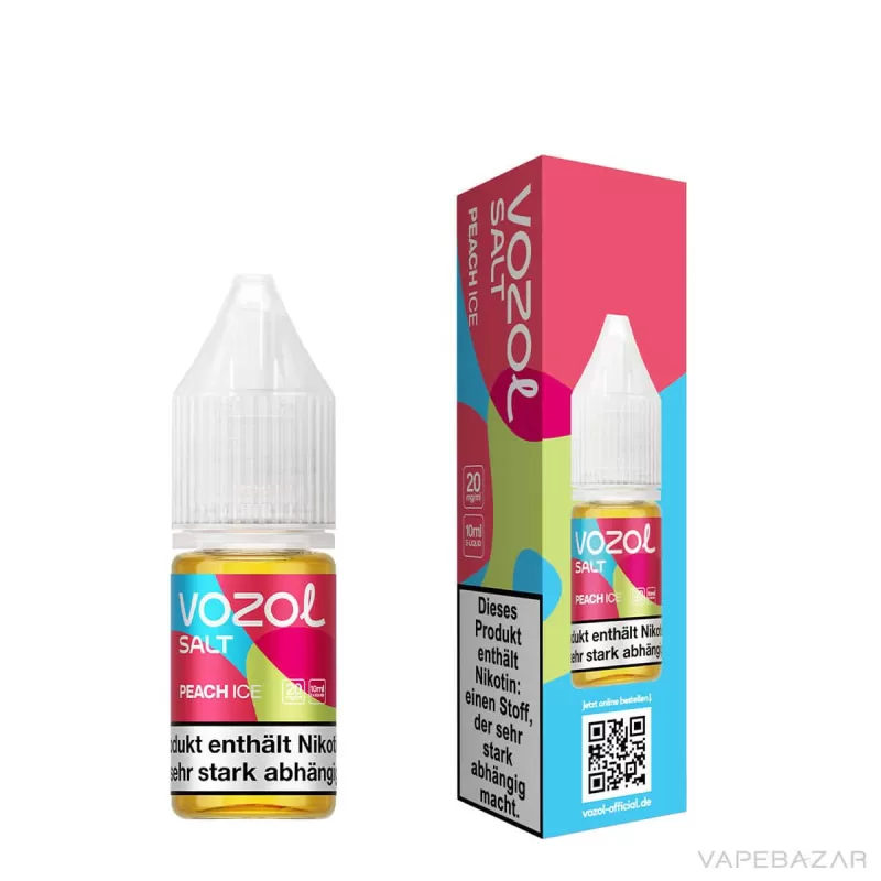 Vozol Liquid – Peach Ice - Vapebazar - Image 3