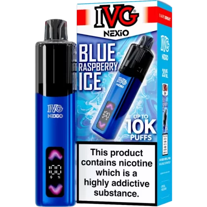 Blue Raspberry Ice IVG Nexio Prefilled Pod Kit - 20mg
