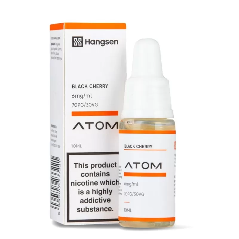 Black Cherry E-Liquid Atom Series by Hangsen (10ml) - 12mg